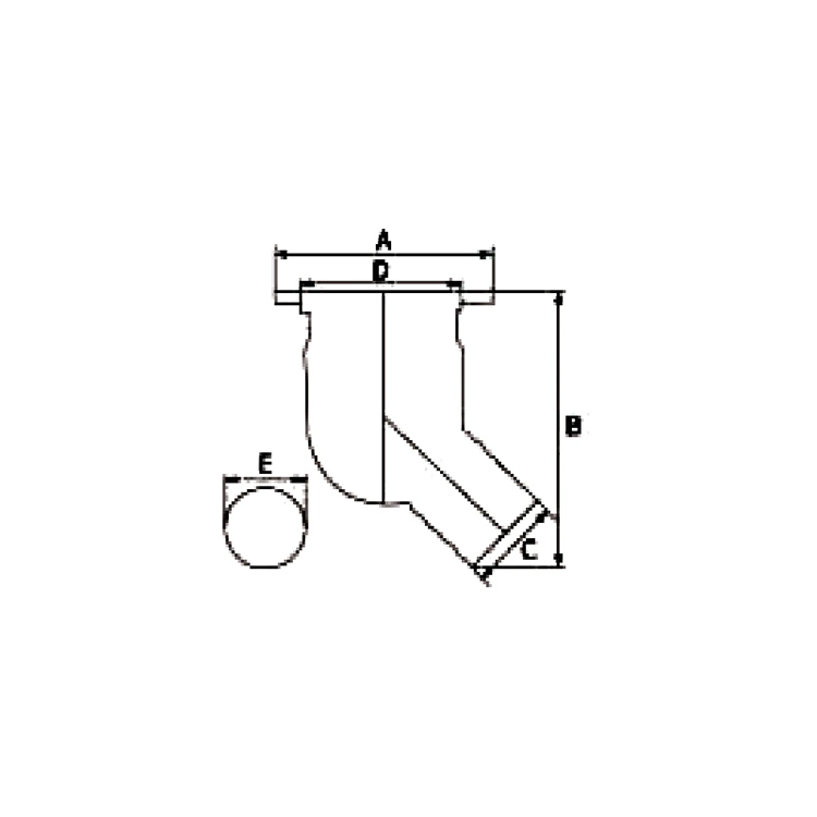 ABS Plastic Marine Thru Hull Fitting