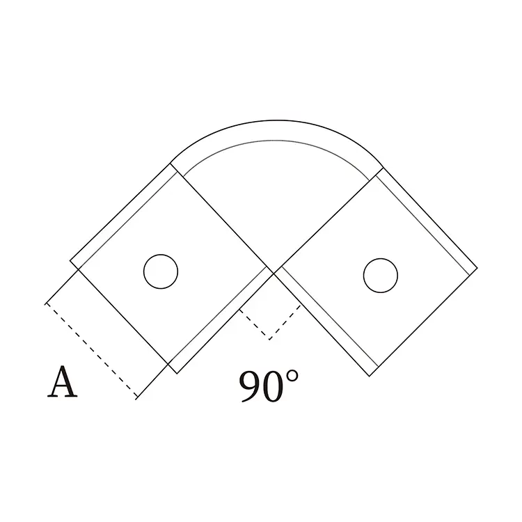 316 Stainless Steel Marine Split Bollard With Pin